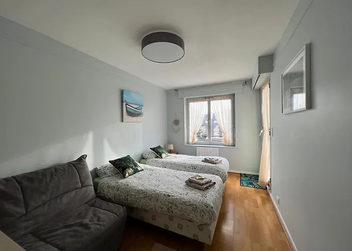 Apartamento La Vigie Spacieux, Lumineux, Piscine Deauville